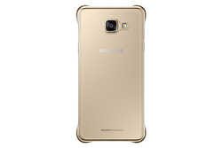 Samsung Etui Clear Cover Złote do Galaxy A5 (2016) EF-QA510CFEGWW