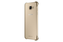 Samsung Etui Clear Cover Złote do Galaxy A5 (2016) EF-QA510CFEGWW