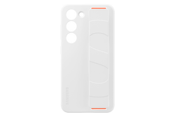 Samsung Etui Silicone Grip Case Biały do Galaxy S23 (EF-GS911TWEGWW)