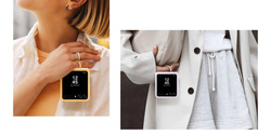 Samsung Silicone Case with Ring Beżowy do Galaxy Z Flip5 (EF-PF731TUEGWW)