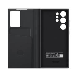 Samsung Smart View Wallet Case Czarne do Galaxy S23 Ultra (EF-ZS918CBEGWW)