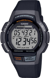 Sportowy Zegarek męski Casio WS-1000H-1AVEF Czarny